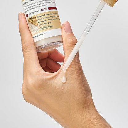 [Dr.Melaxin Official] Peel Shot Glow Rice Ampoule Duo-Serums for Brightening, Exfoliating, and Moisturizing - Suitable for All Skin Types